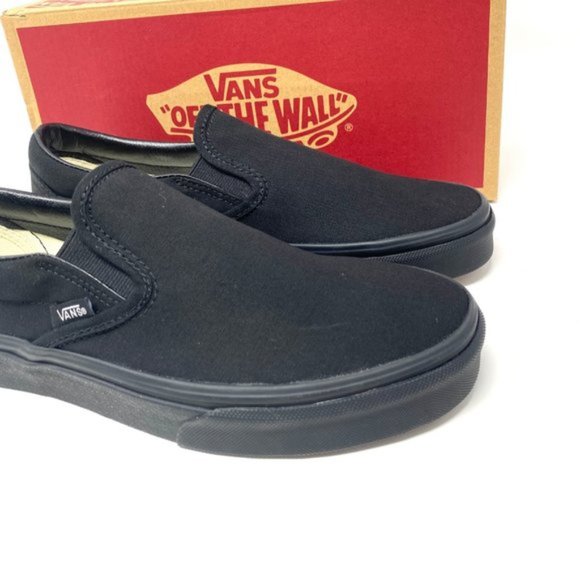 💖MEGA SALE💖Vans Slip On Black Low Top Casual Shoes Men's Sneakers VN000EYEBKA - Picture 9 of 11